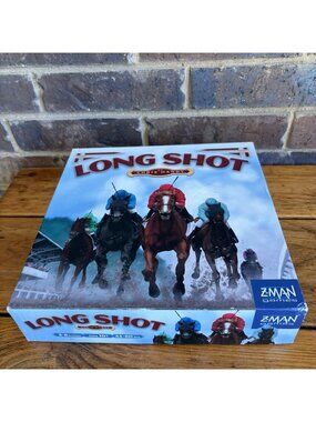 Long Shot Board Game By Chris Hardy Z-Man Games COMPLETE